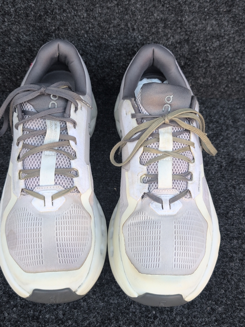 On Cloudrunner 2 Sneakers Mens 10.5 White Gray Athletic Road Trail Running Shoes - Picture 2 of 10